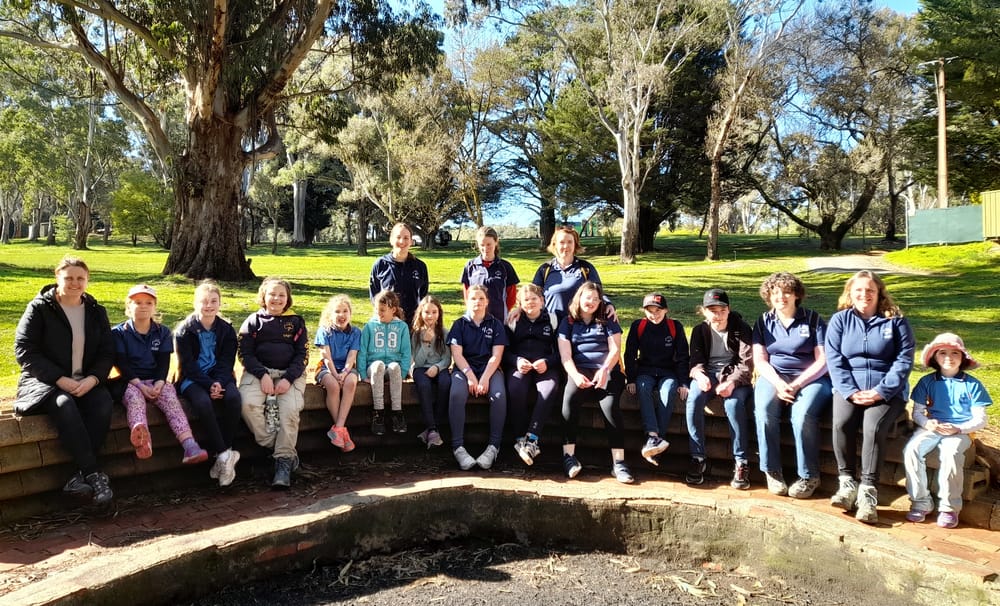 Strathalbyn Girl Guides are happy campers during Woodhouse visit post image