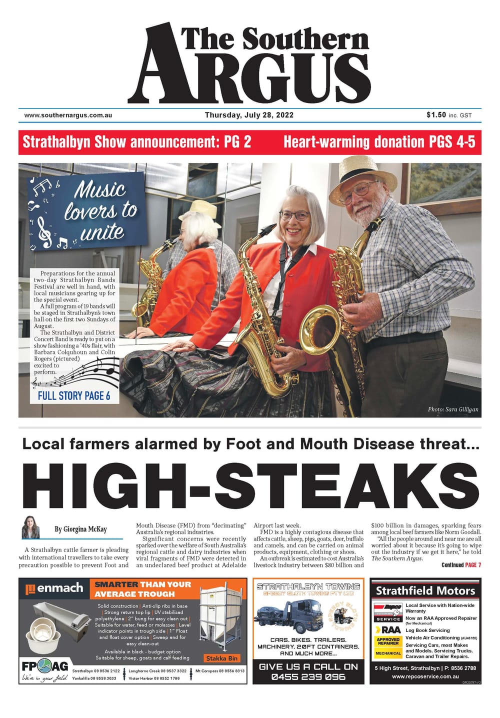 The Southern Argus - July 28, 2022 post image