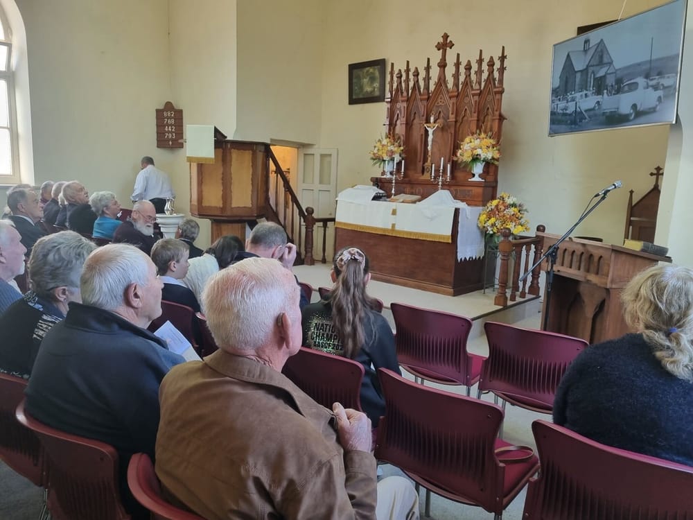 Callington church holds final service post image