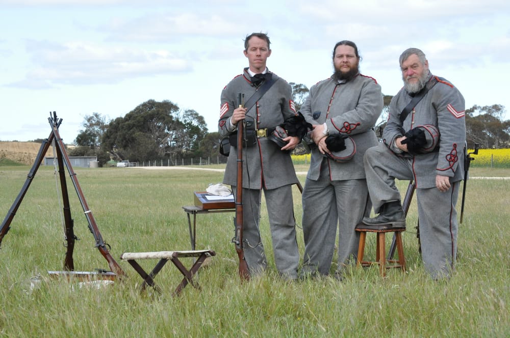 Living history shoot at Monarto range post image