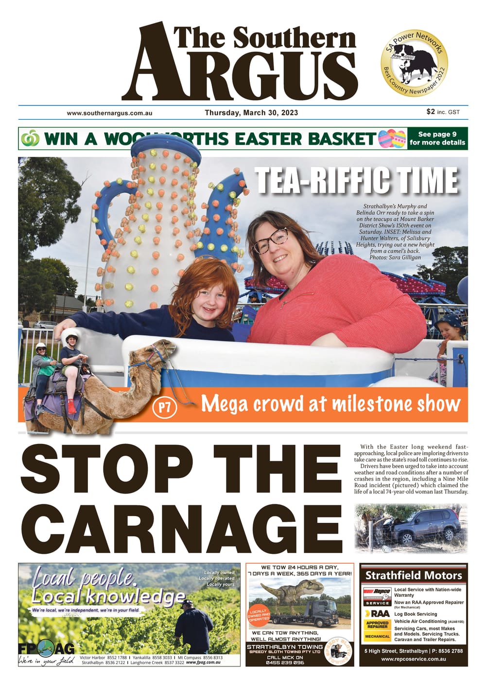 The Southern Argus - March 30, 2023 post image