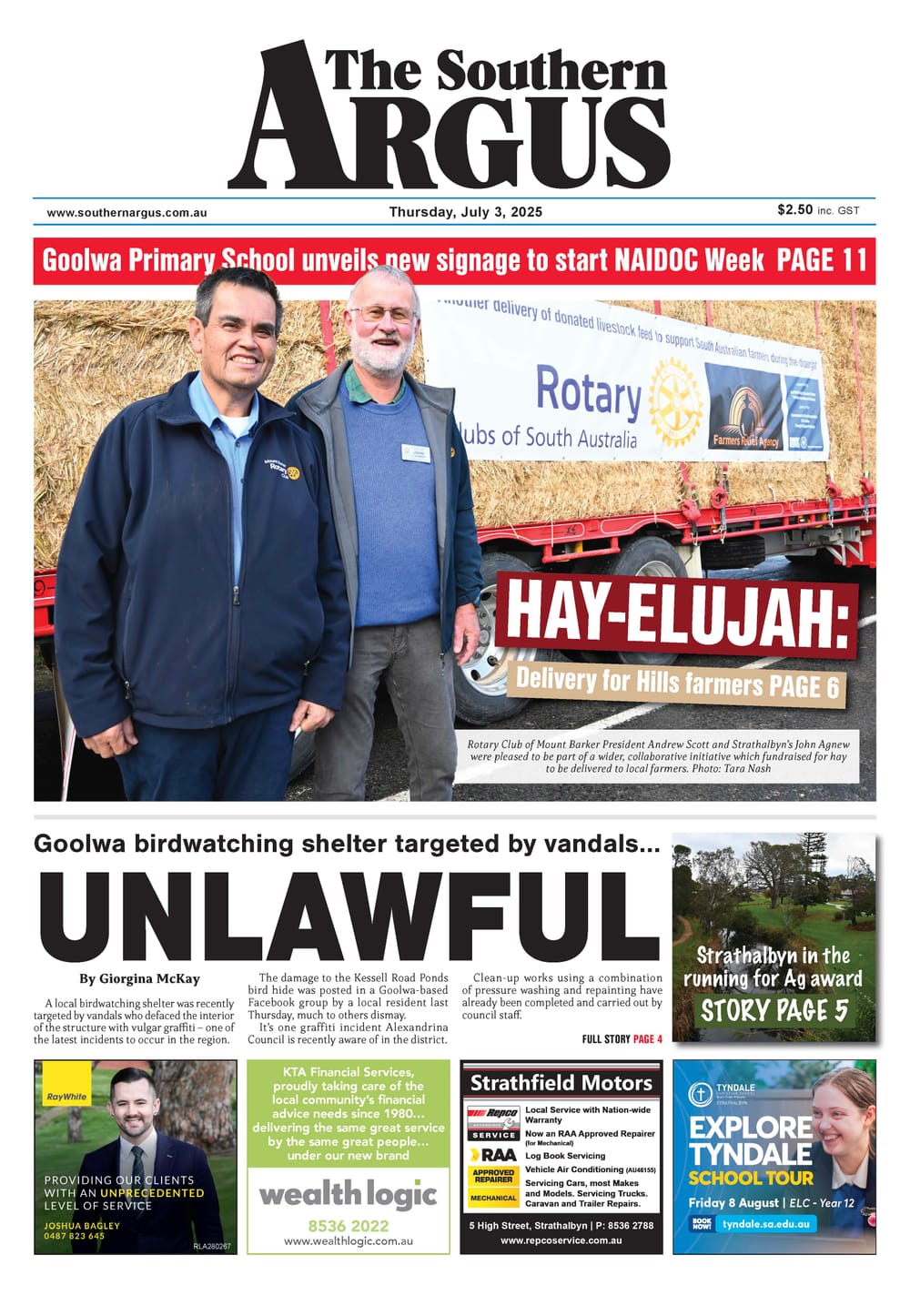 The Southern Argus - July 3, 2025 post image