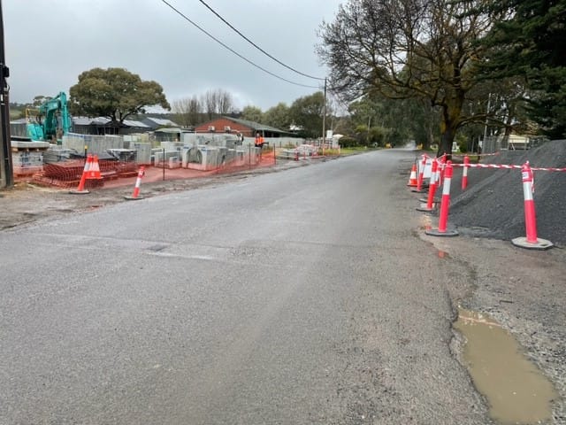 Meadows road upgrade hits delays post image