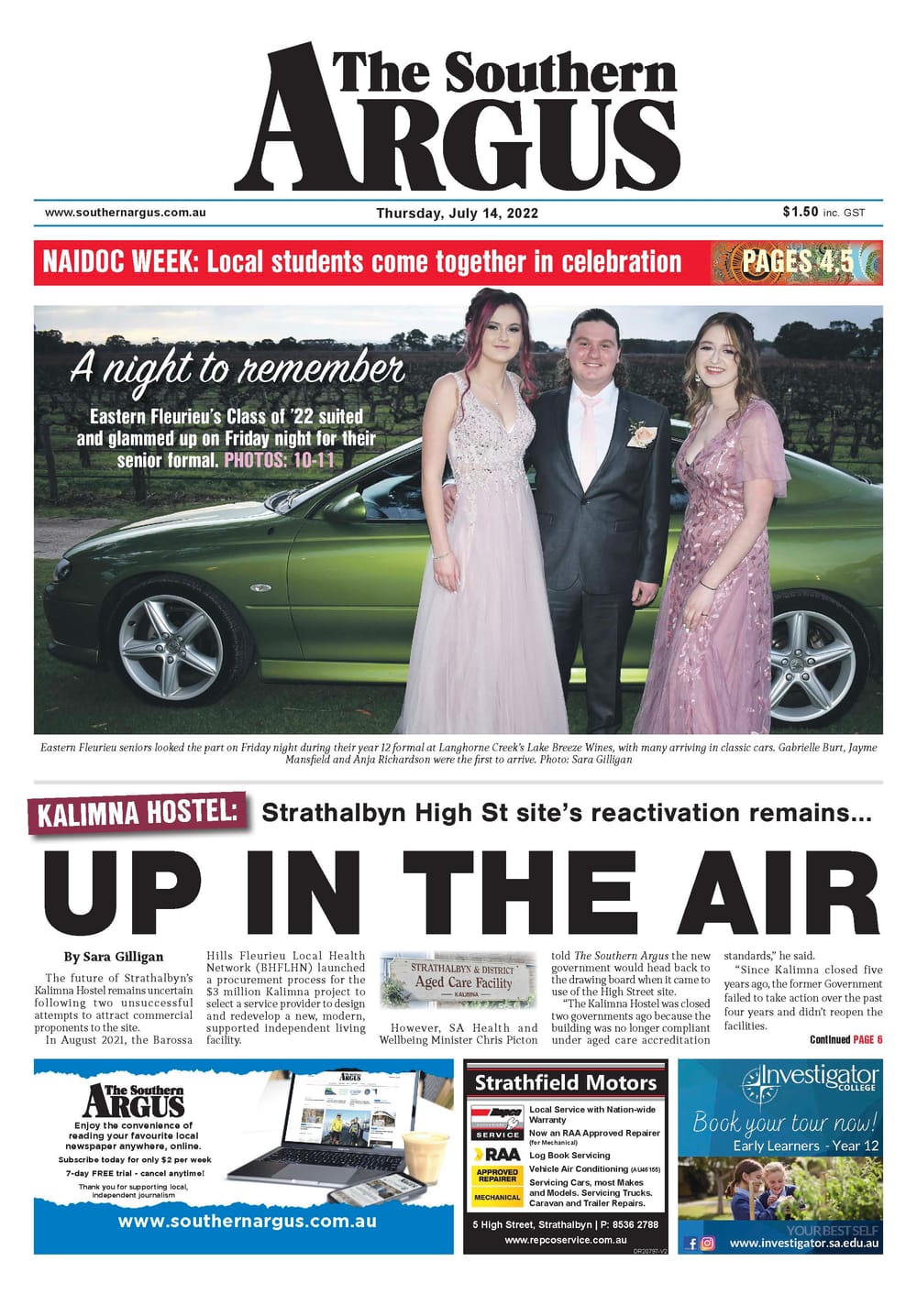 The Southern Argus - July 14, 2022 post image