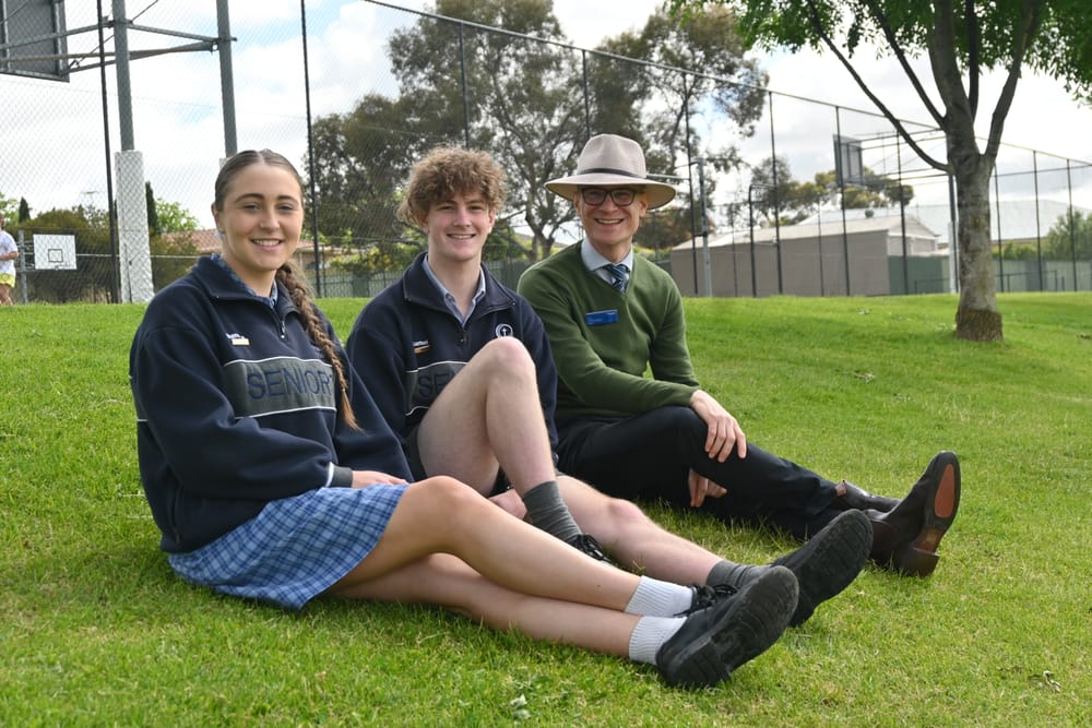 EXAM CRAM: Tyndale seniors cheer on their peers post image