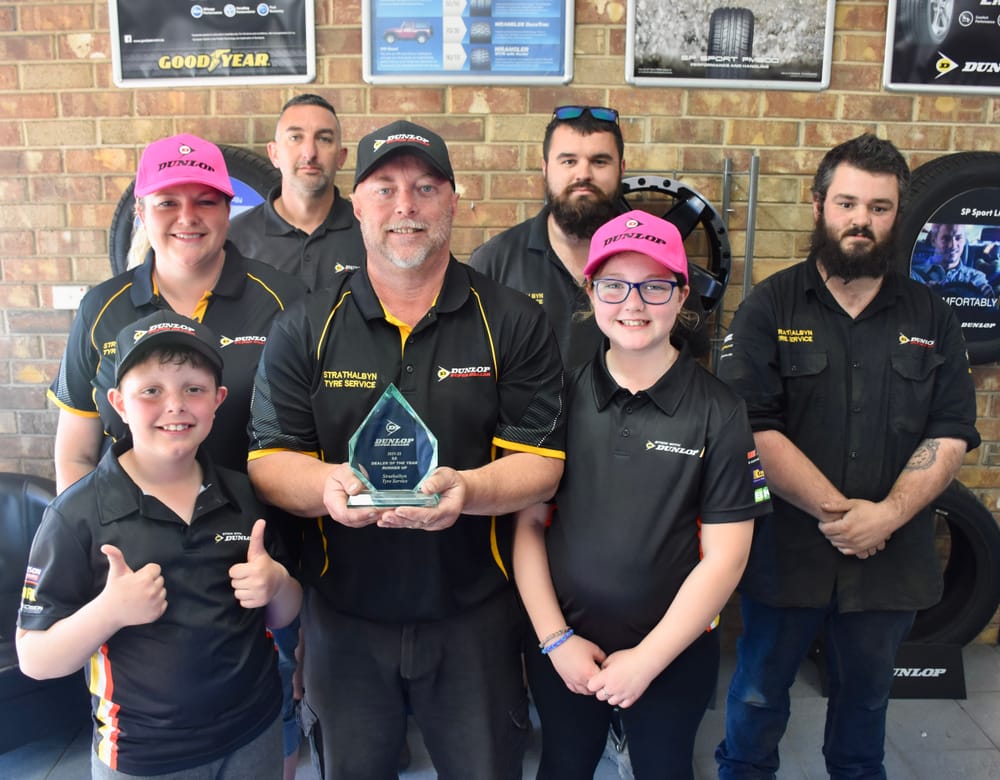 A tyre-iffic effort by Strathalbyn business post image