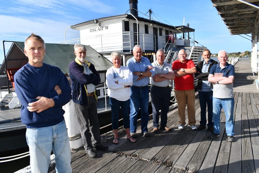 Goolwa wharf council decision concerns Friends of the Oscar W volunteers post image