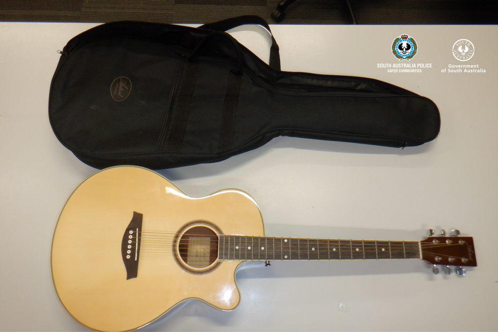 Murray Bridge pair arrested for theft, police seek owner of stolen guitar post image