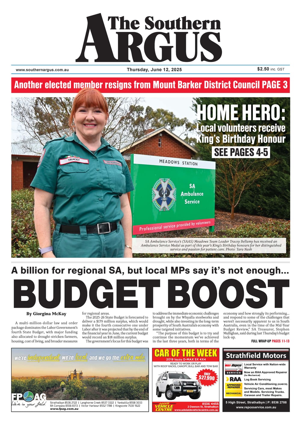 The Southern Argus - June 12, 2025 post image