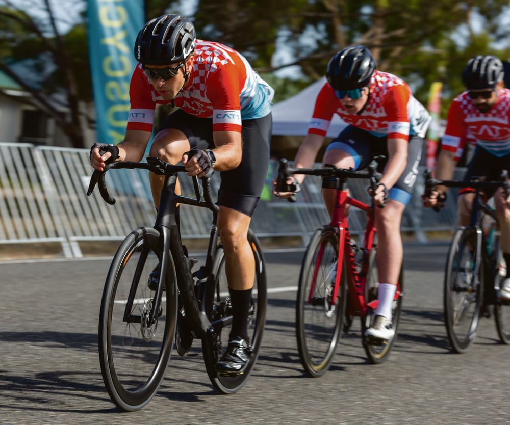 Cyclists race through region post image