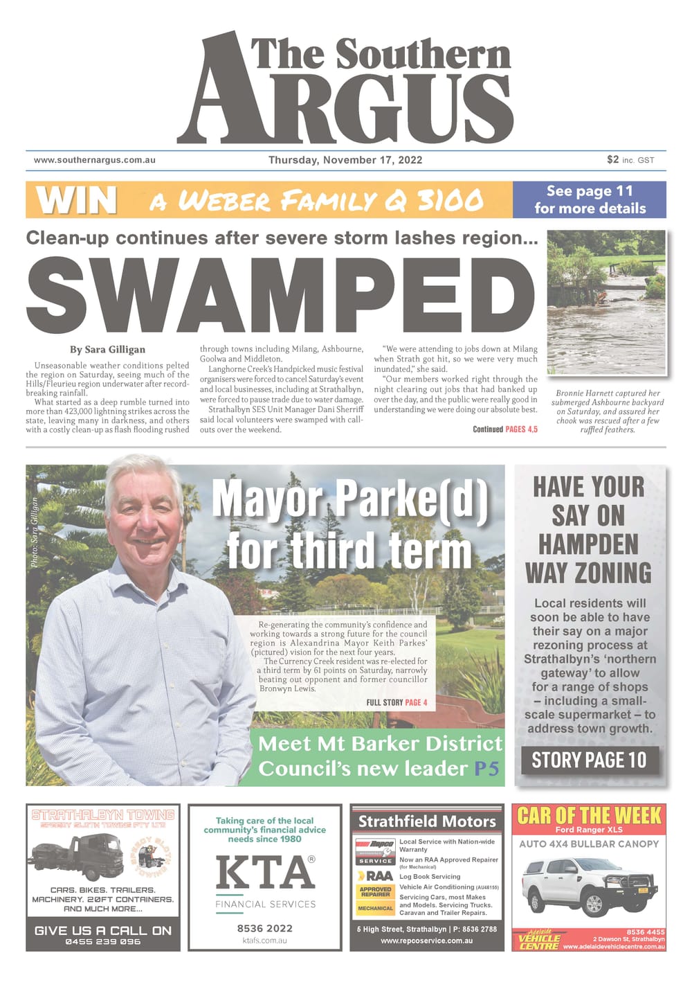 The Southern Argus - November 17, 2022 post image