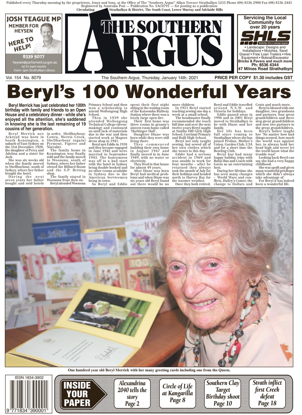 The Southern Argus - January 14, 2021 post image