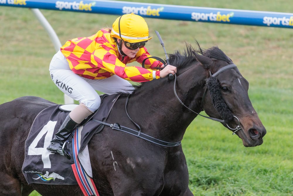 Local apprentice jockey grabs first win at home post image