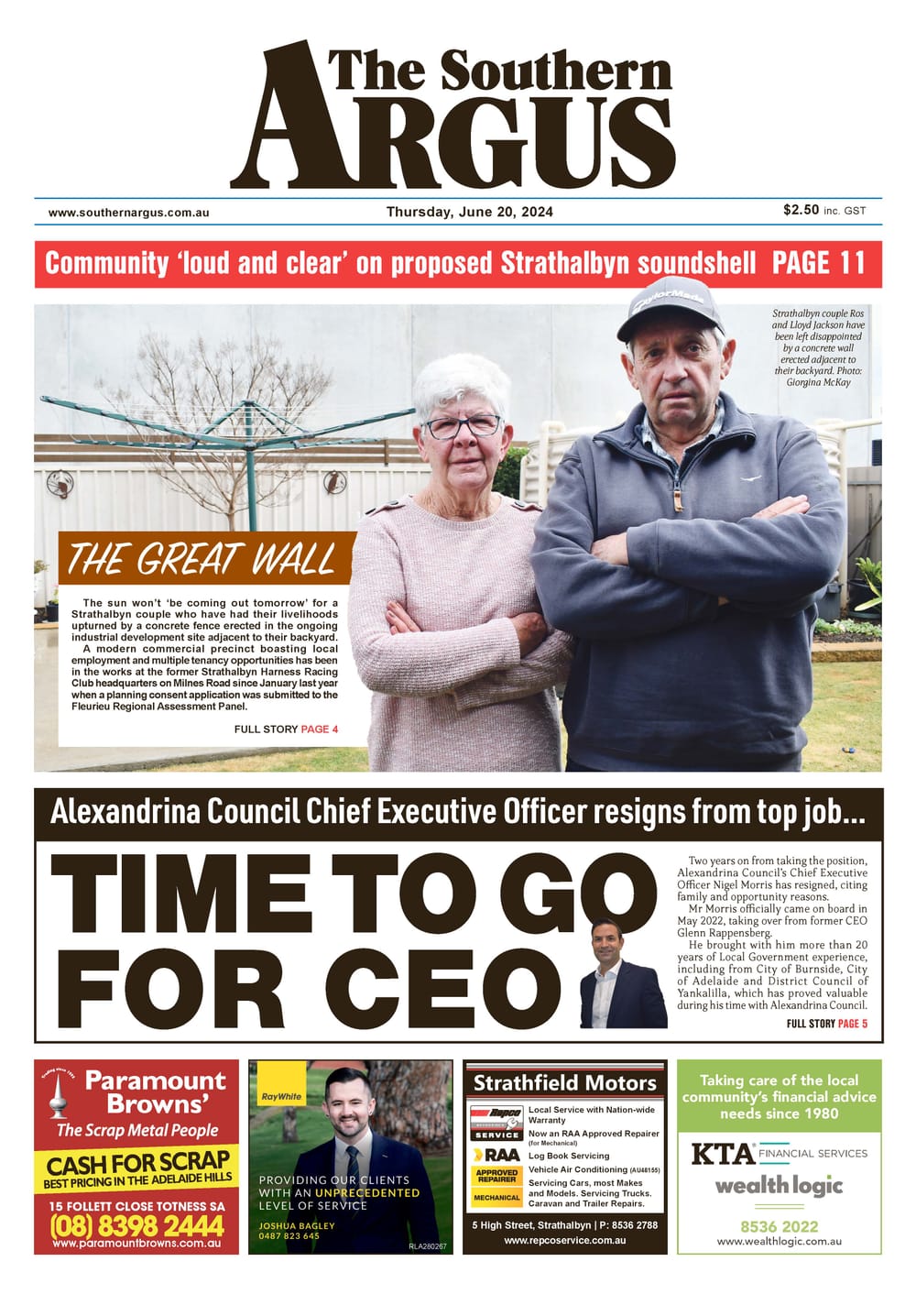 The Southern Argus - June 20, 2024 post image