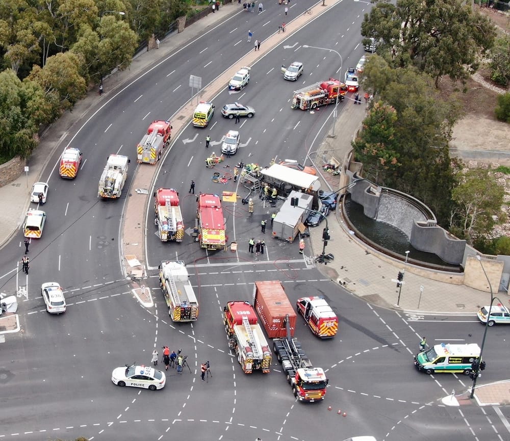 Freeway truck collision sparks heavy vehicle dispute post image