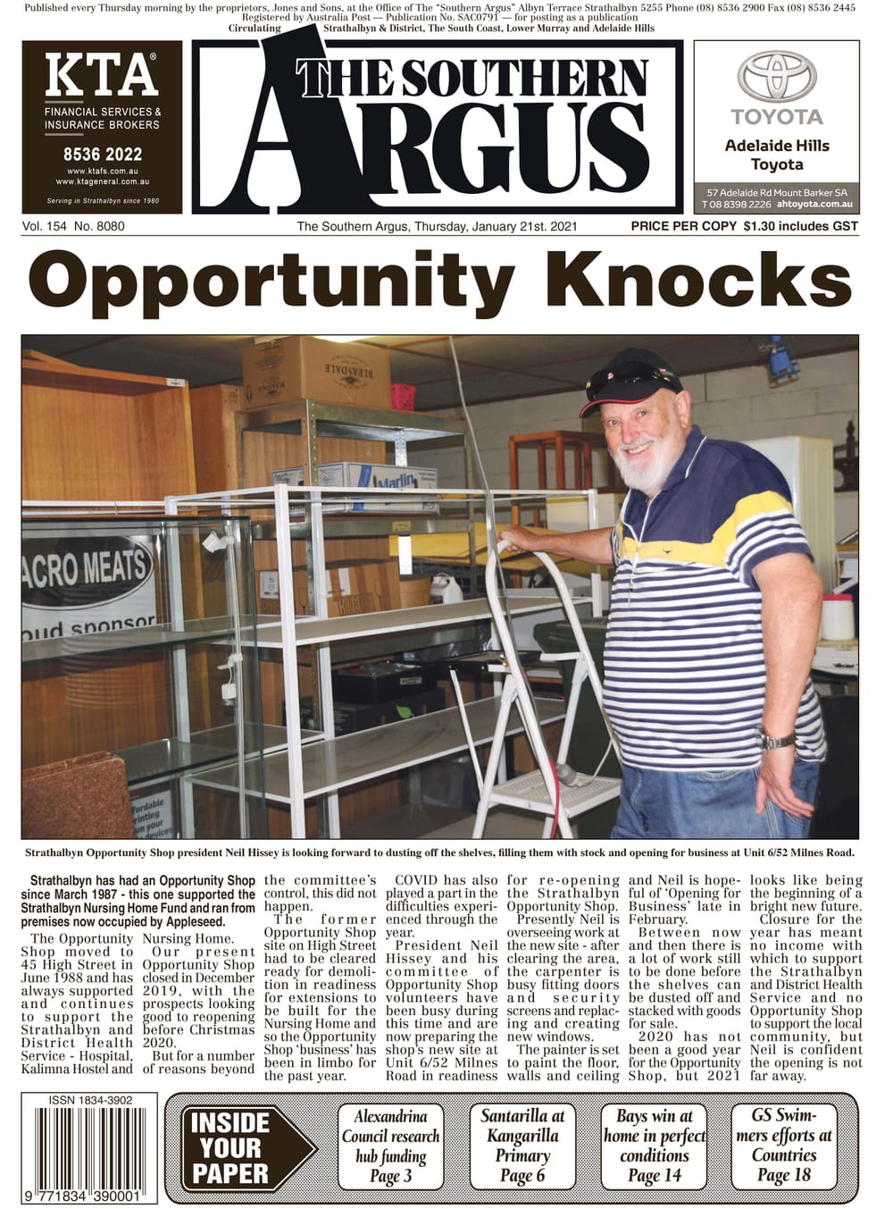 The Southern Argus - January 21, 2021 post image