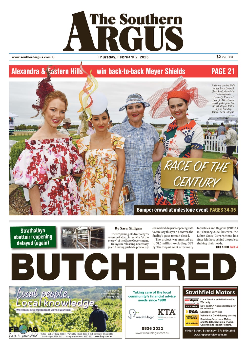 The Southern Argus - February 2, 2023 post image