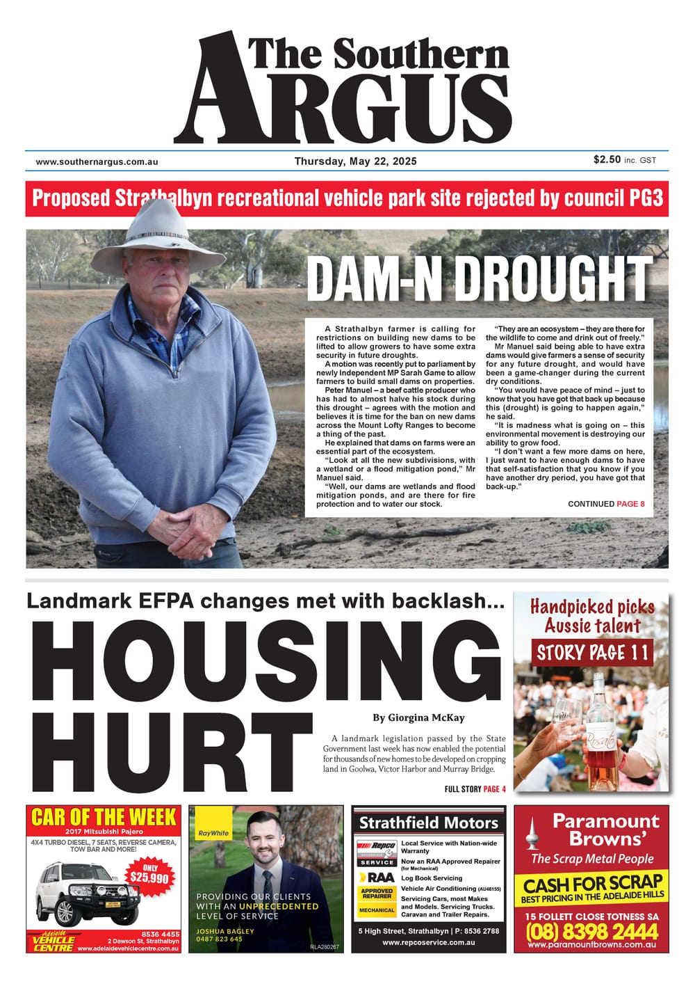 The Southern Argus - May 22, 2025 post image