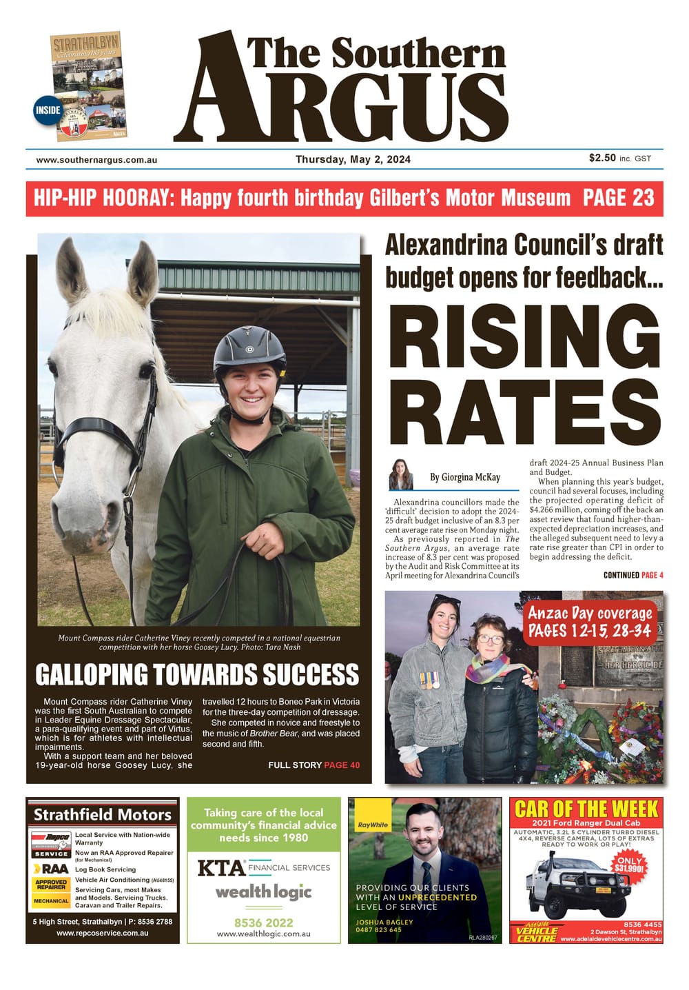 The Southern Argus - May 2, 2024 post image