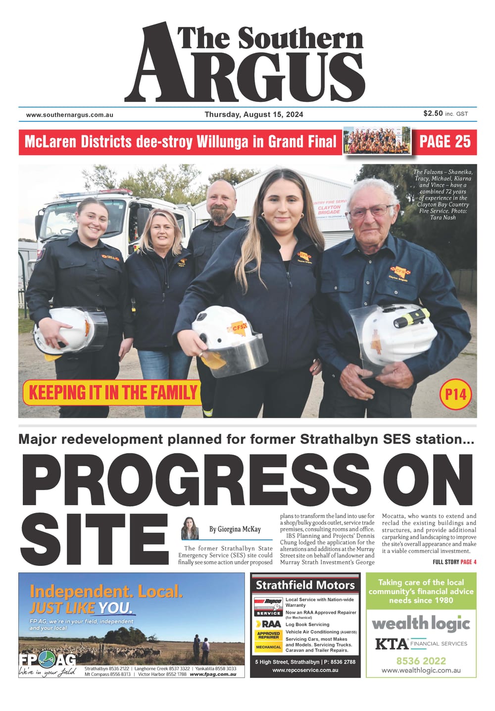 The Southern Argus - August 15, 2024 post image