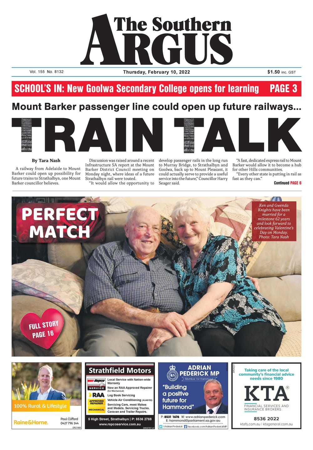 The Southern Argus - February 10, 2022 post image