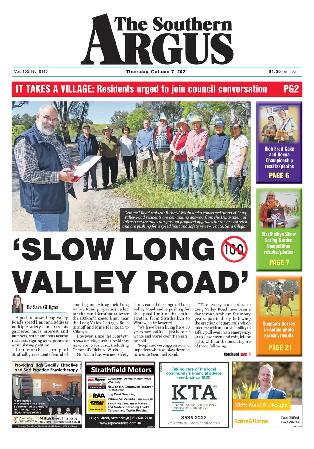 The Southern Argus - October 7, 2021 post image