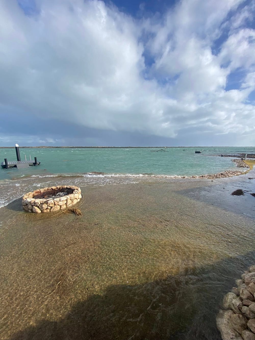 Weather burst causes localised flooding post image
