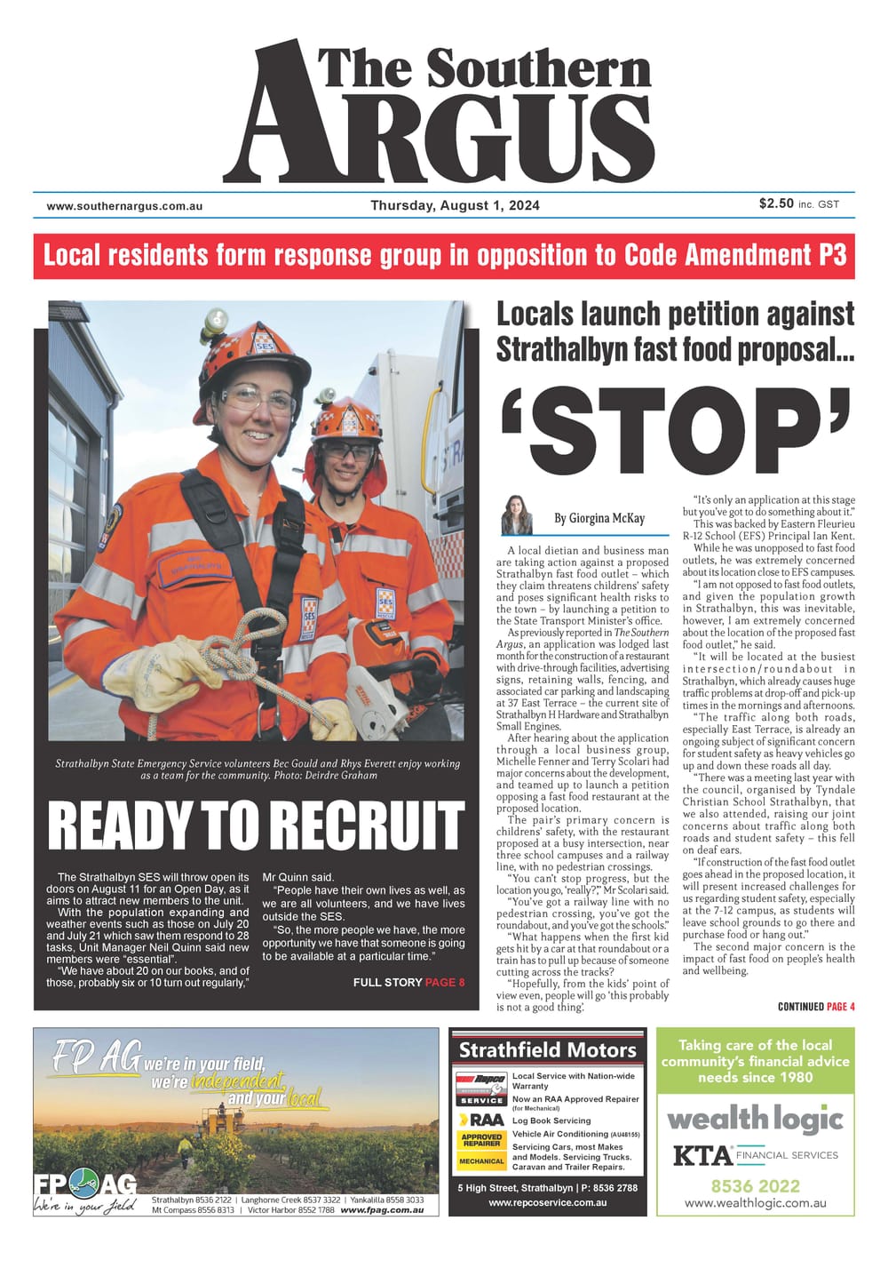 The Southern Argus - August 1, 2024 post image