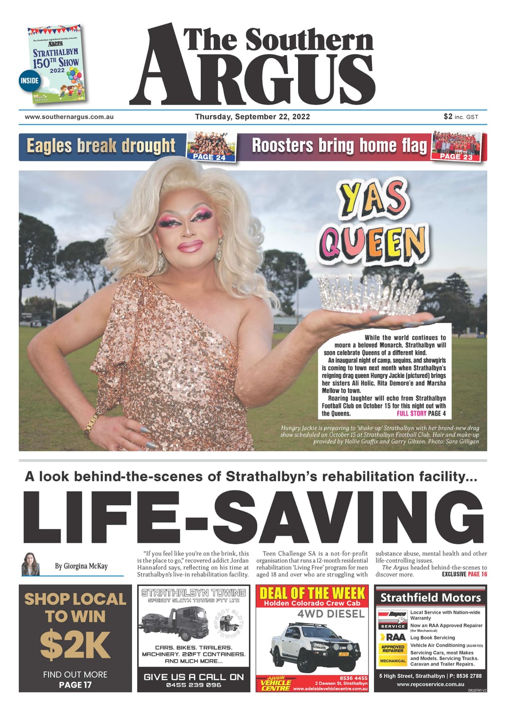 The Southern Argus - September 22, 2022 post image