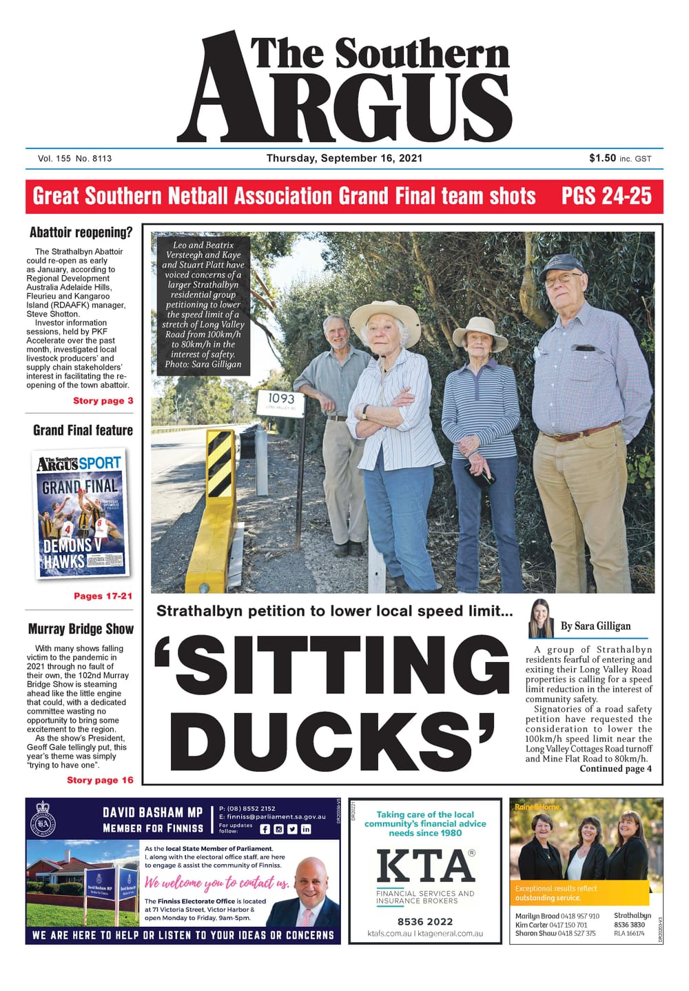 The Southern Argus - September 16, 2021 post image