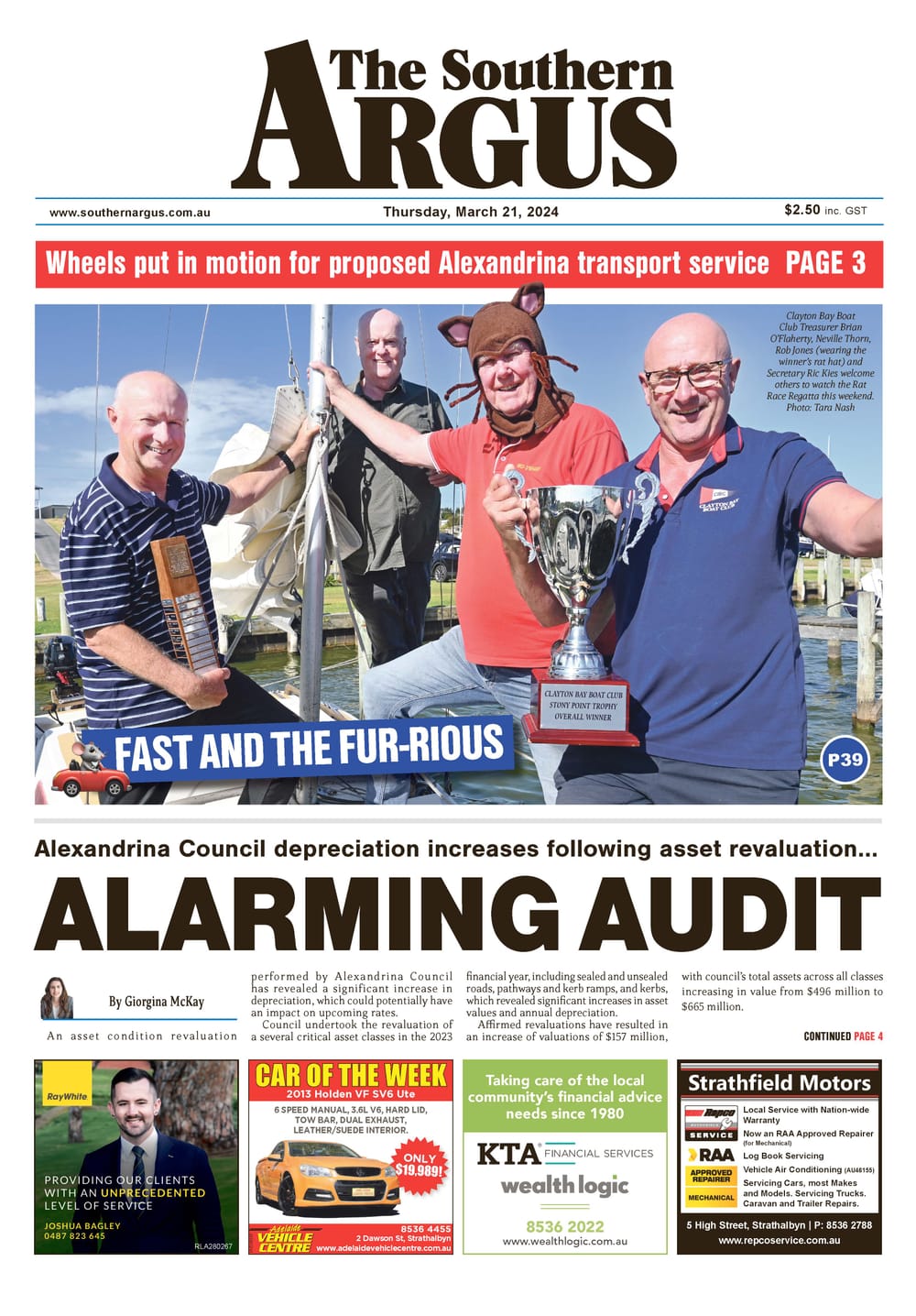 The Southern Argus - March 21, 2024 post image