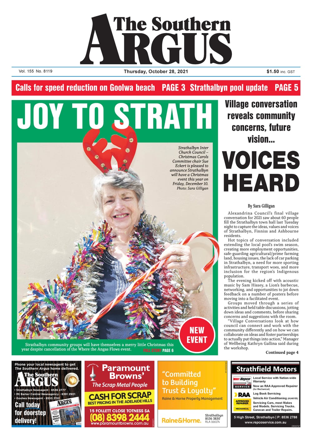 The Southern Argus - October 28, 2021 post image