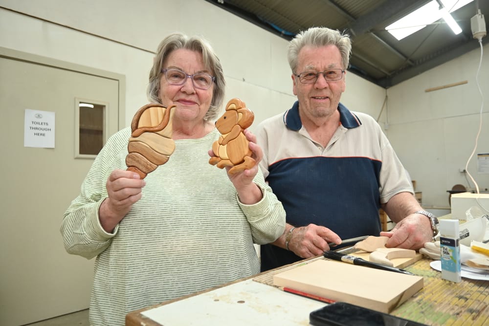 Group practising unique art form post image