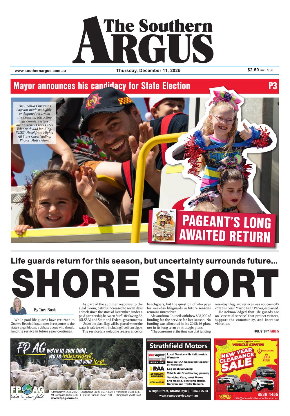 The Southern Argus - December 11, 2025 post image