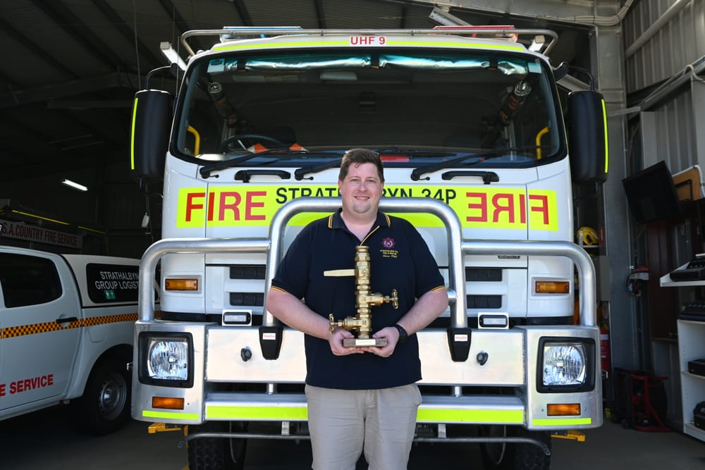 Golden spigot flows to Phelan post image