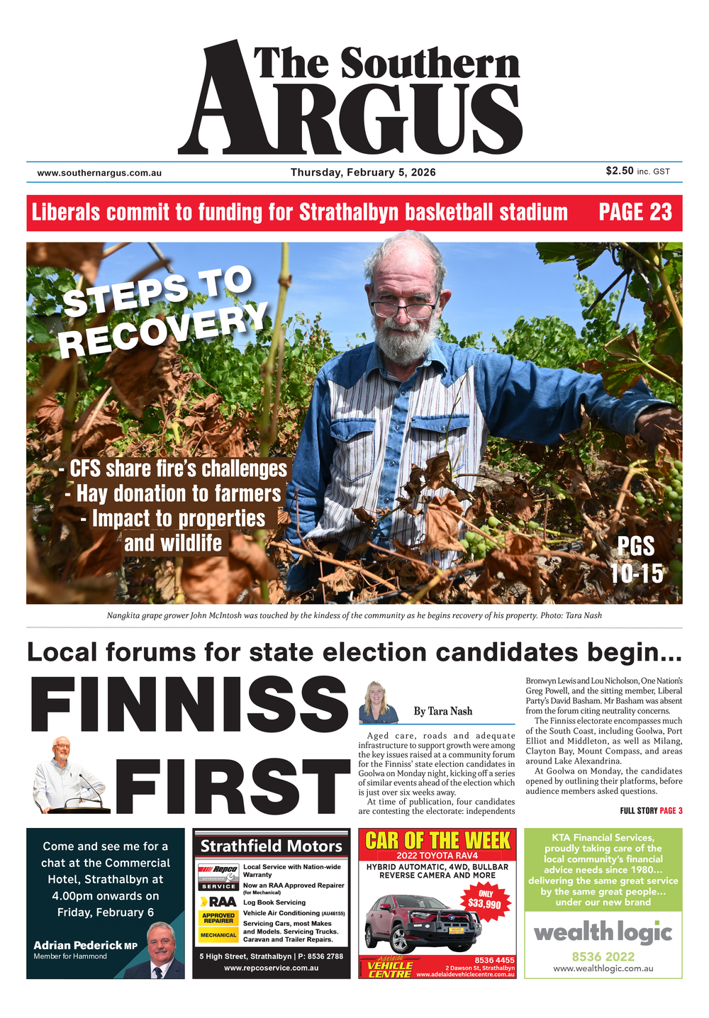 The Southern Argus - February 5, 2026 post image