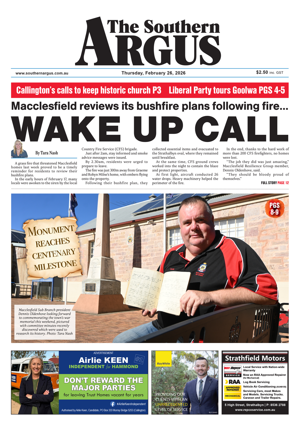 The Southern Argus - February 26, 2026 post image