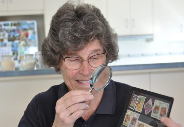 Stamp collector’s Harry Butler award post image