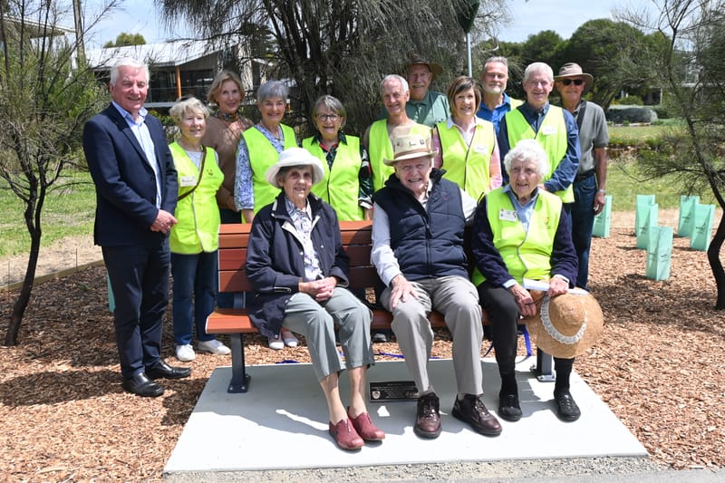 VOLUNTEER HONOURED: Take a seat in ‘tidy town’ post image