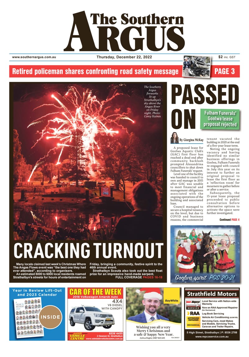 The Southern Argus - December 22, 2022 post image