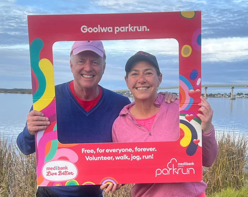 Gold Logie nominee and television star Lisa Millar flies Goolwa flag post image