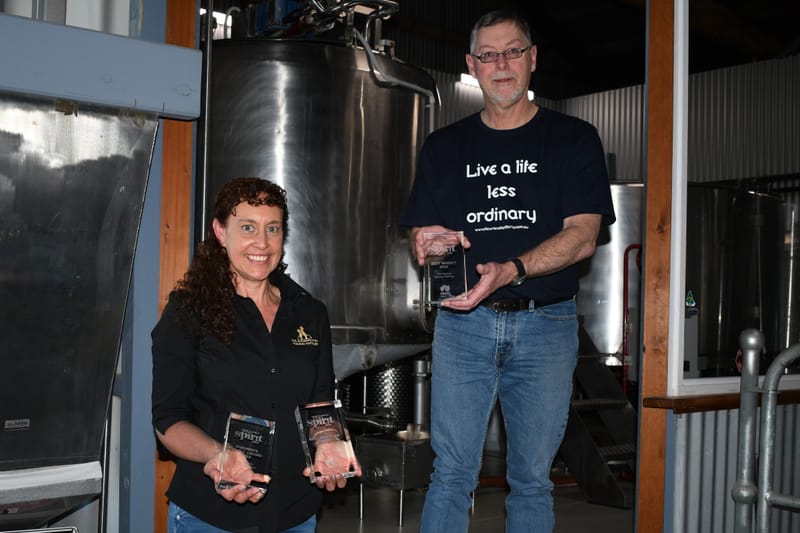 Fleurieu distillers whisked off their feet by awards haul post image