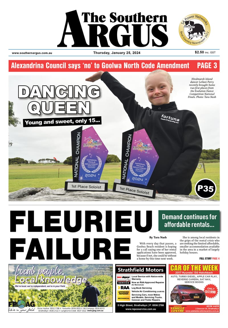 The Southern Argus - January 25, 2024 post image