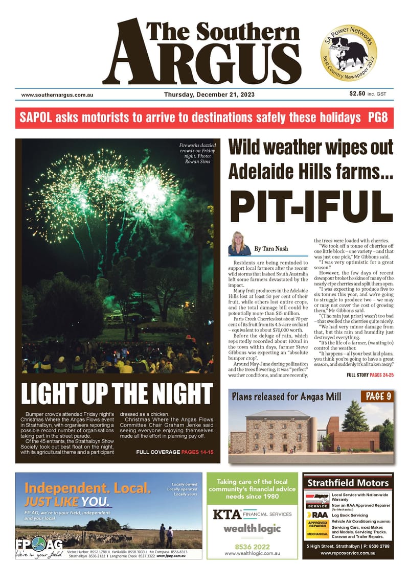 The Southern Argus - December 21, 2023 post image