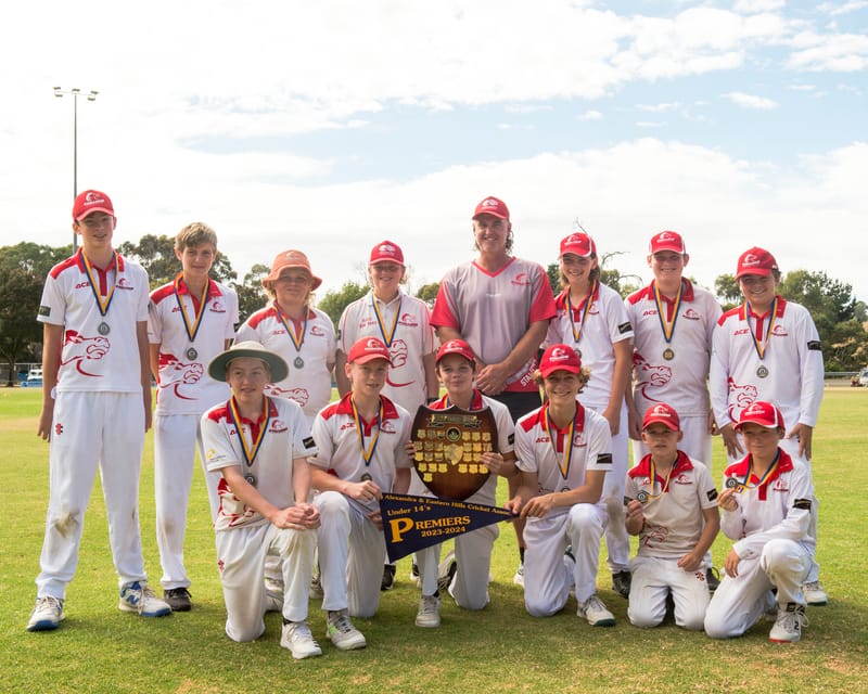 Strathalbyn claims under 14 cricket title post image
