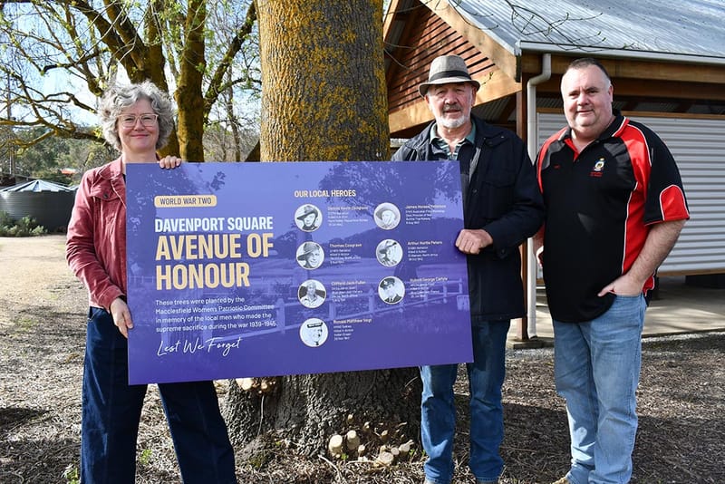New sign to mark Maccy’s ‘Avenue of Honour’ post image