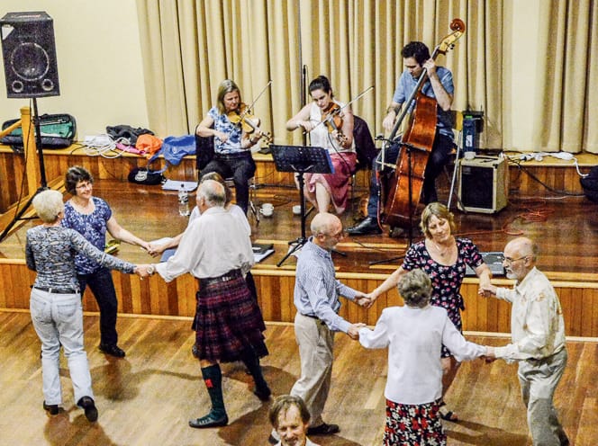 Stomping time at Strathalbyn U3A’s community bush dance post image