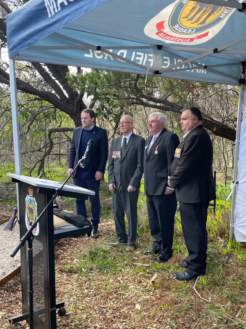 Macclesfield commemorates World Wars veteran at headstone unveiling post image