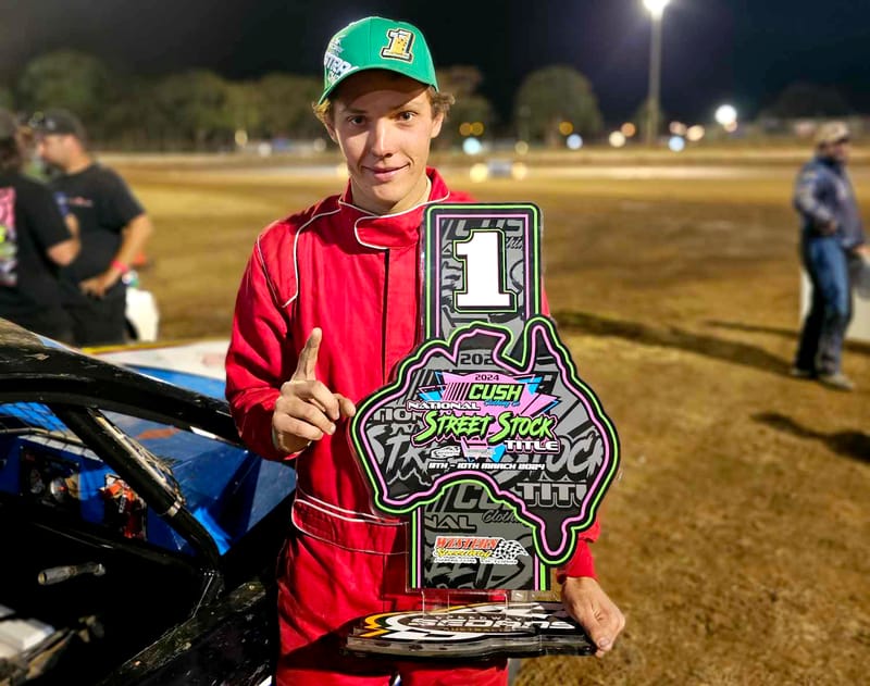 Local claims national speedway title post image