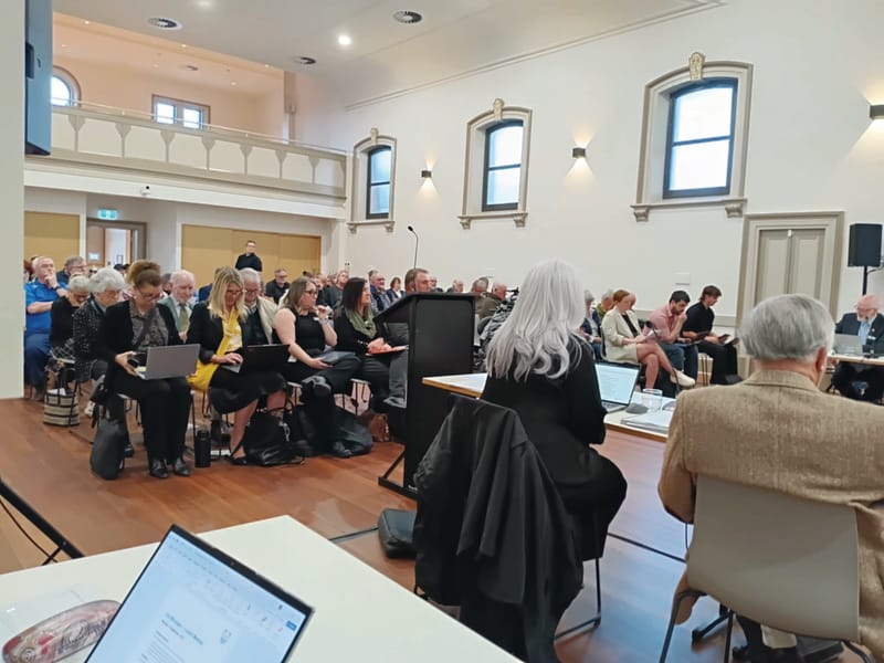 Acoustic issues at town hall post image